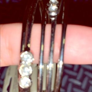 Stylish silver bracelet